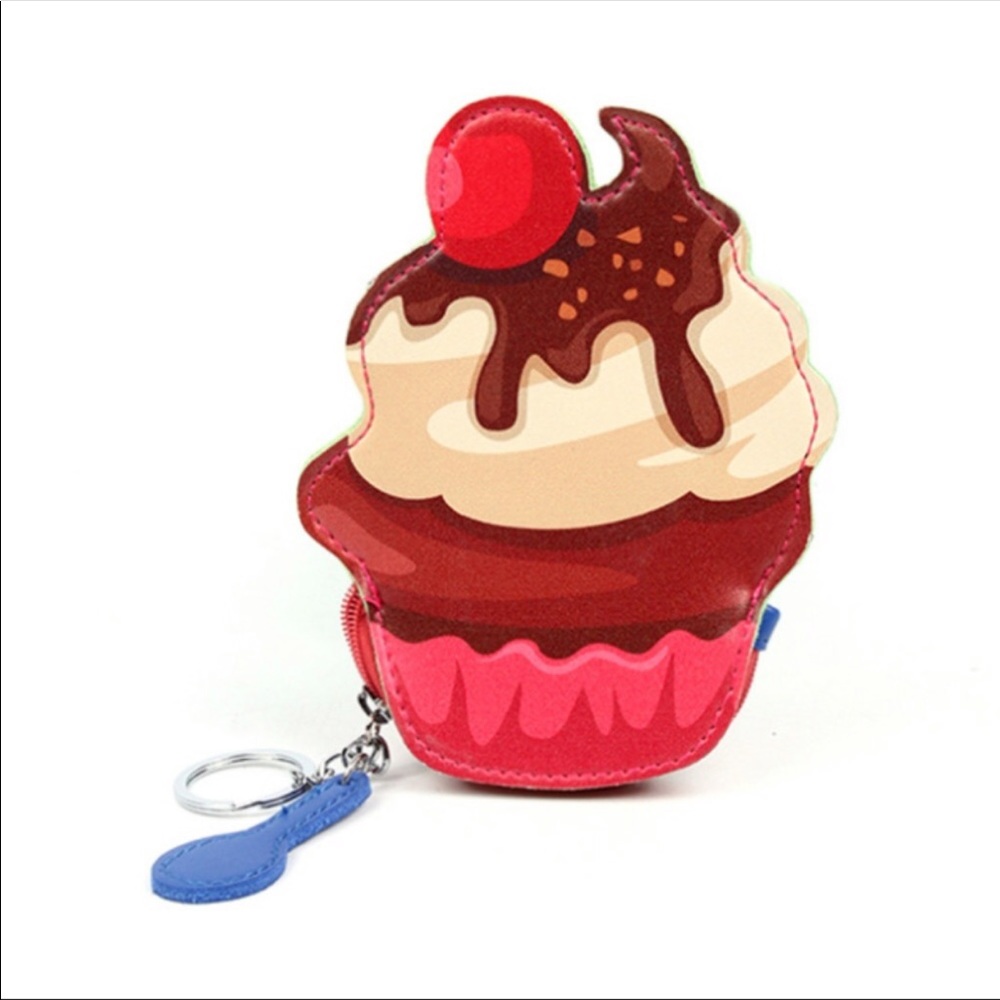 Cupcake zipper pouch